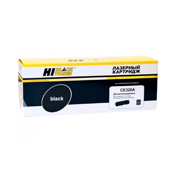 Картридж CE320A для принтера HP CLJ Pro CP1525/CM1415, № 128A, Bk, 2K